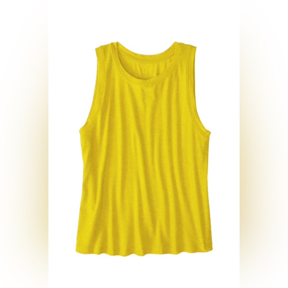 Beyond Yoga Balanced Muscle Tank - Lemon Citron